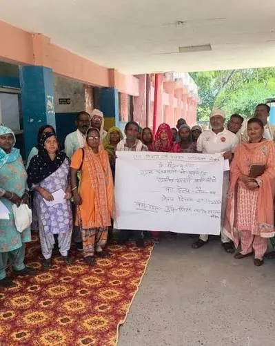 स्वास्थ्य मेला: गुरुग्राम के सोहना उपमंडल में मुफ्त स्वास्थ्य जांच शिविर में उमड़ी मरीजों की भारी भीड़