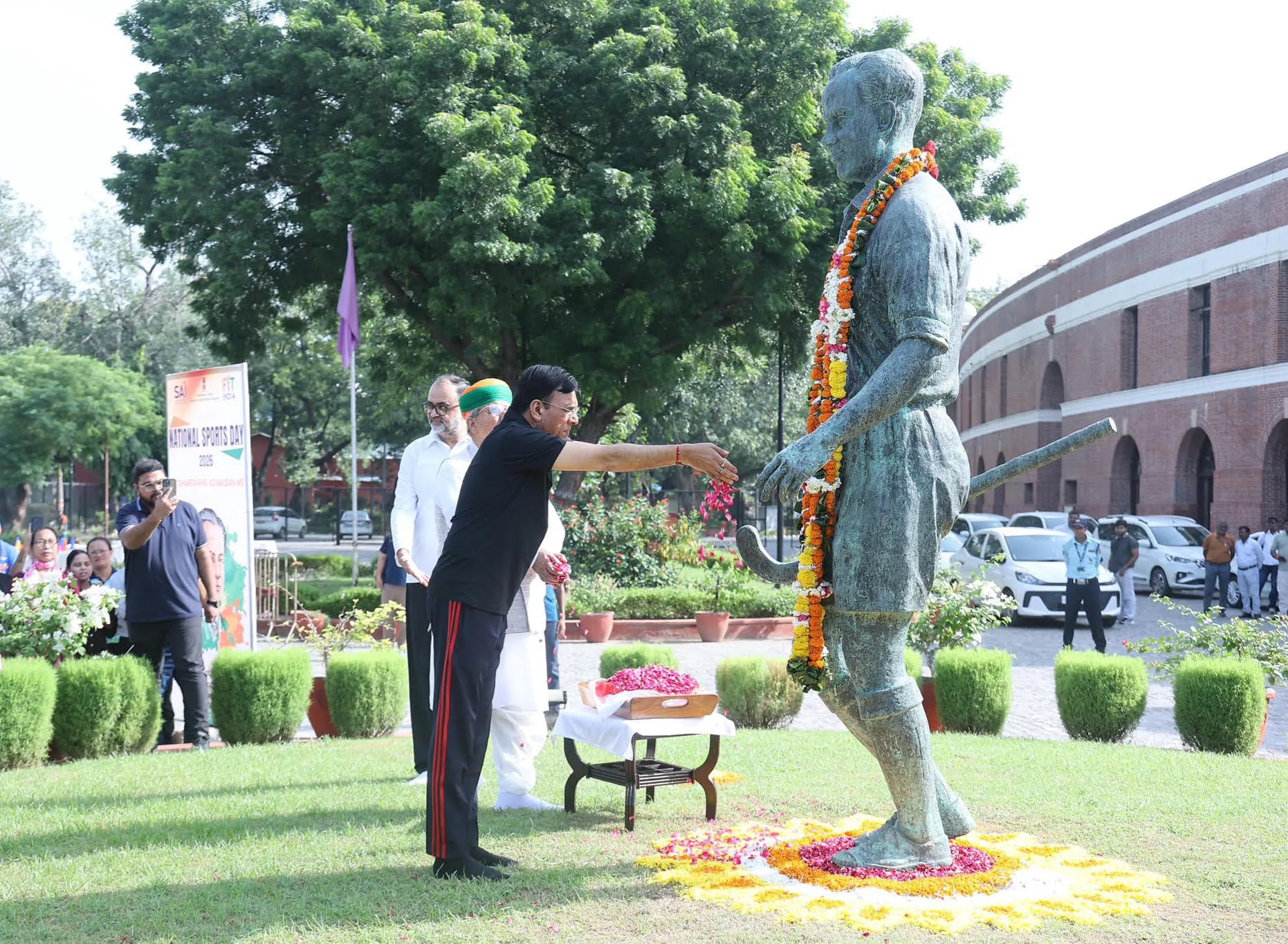 खेलकूद का आयोजन:क्रीड़ा भारती की पहल पर हुआ विशेष खेल कार्यक्रम