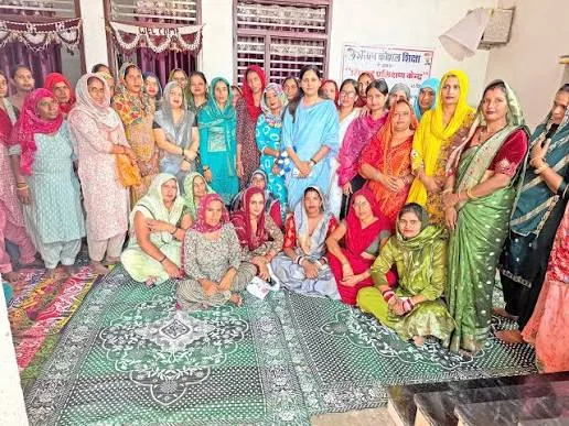 कौशल विकास: जोधपुर के बिलाड़ा क्षेत्र में ग्रामीण महिलाओं के लिए हस्तशिल्प प्रशिक्षण शिविर का आज हुआ समापन