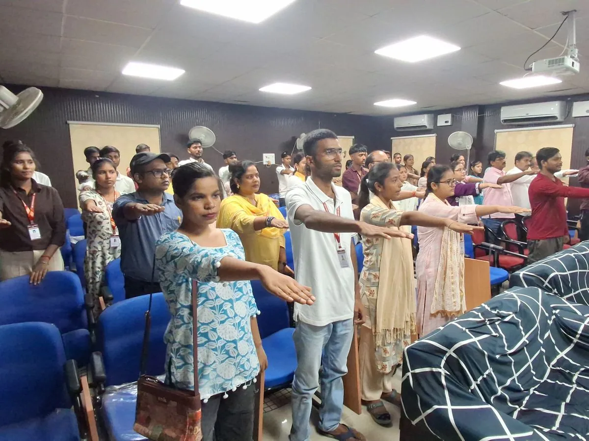 खिलाड़ियों का उत्साह: सासाराम में खेलो इंडिया संवाद के दौरान युवाओं में खेलकूद के प्रति बढ़ी जागरूकता