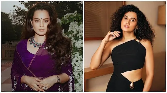 बेशर्मी की हदें: कंगना रनौत ने तापसी पन्नू पर साधा निशाना, कहा सस्ती कॉपी