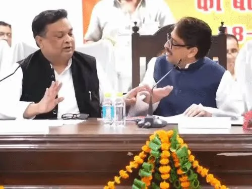 तीखी झड़प: दिशा बैठक में भिड़े सांसद इमरान मसूद और विधायक आशु मलिक