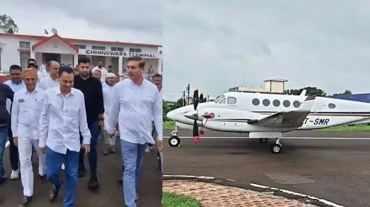 बड़ा विमान हादसा टला: पूर्व सांसद नकुलनाथ और प्रदेश कांग्रेस प्रभारी के विमान का इंजन हुआ फेल