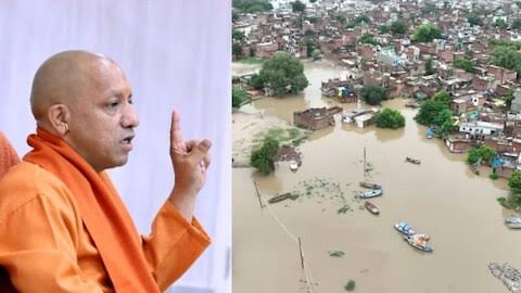 बाढ़ प्रभावितों तक राहत पहुंचाने में जुटी योगी सरकार, 19 हजार से ज्यादा लोगों का रेस्क्यू