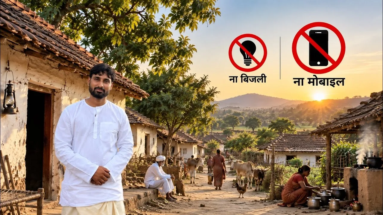 वैदिक जीवनशैली: देश के इस अनूठे गांव में नहीं है बिजली, मोबाइल और टीवी का नामोनिशान
