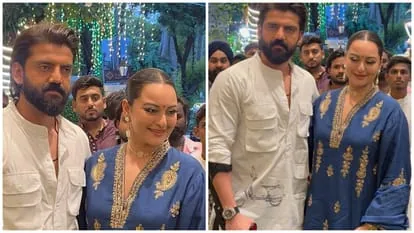 वायरल वीडियो क्लिप: स्टिक के सहारे चलते दिखे जहीर इकबाल और सोनाक्षी की सफाई