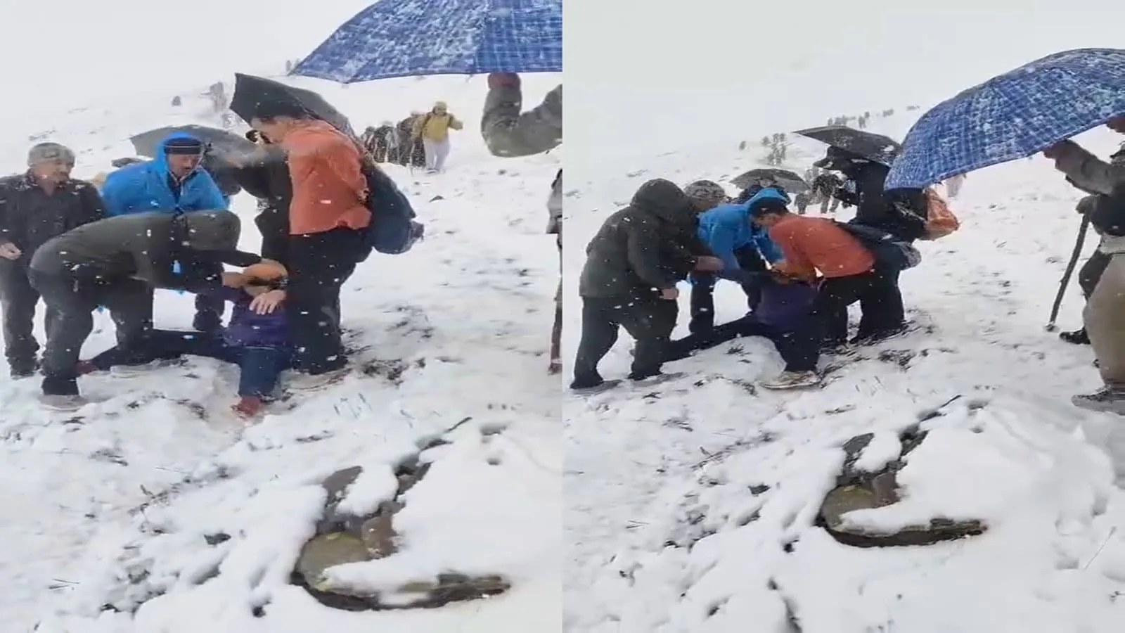 हादसा: हिमाचल में ड्रिलबुरी परिक्रमा के दौरान बर्फ पर फिसलने से दो महिला श्रद्धालुओं की मौत, कई घायल