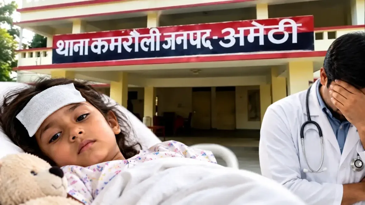 गंभीर लापरवाही का आरोप: अमेठी में बुखार की दवा खाने के बाद बच्ची की मौत पर स्वास्थ्य विभाग ने बनाई जांच टीम
