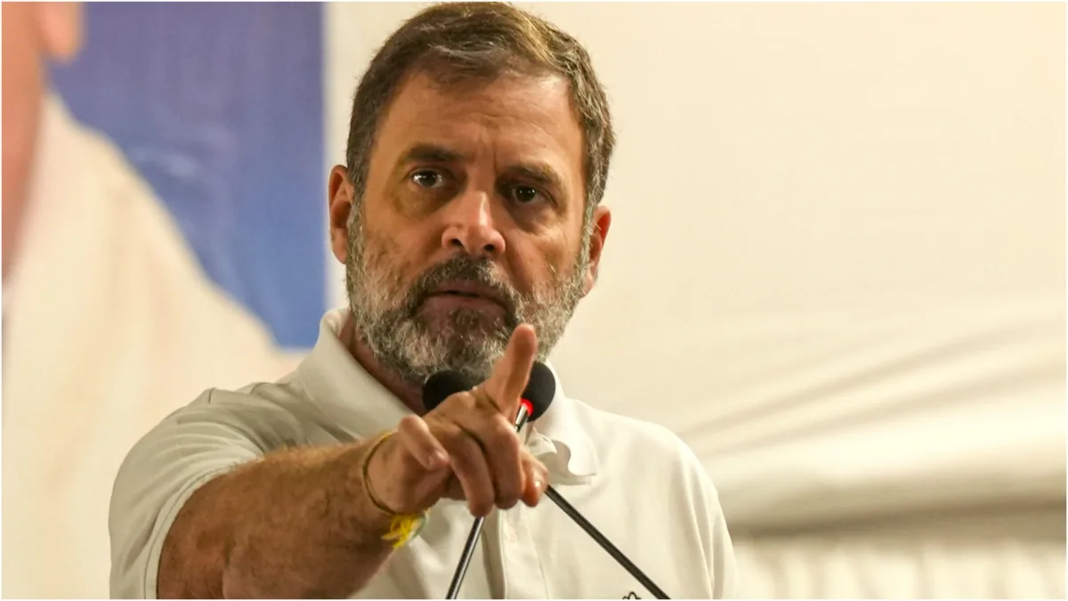गंभीर आरोप: राहुल गांधी ने भाजपा और चुनाव आयोग पर लगाया देशद्रोह का गंभीर इल्जाम
