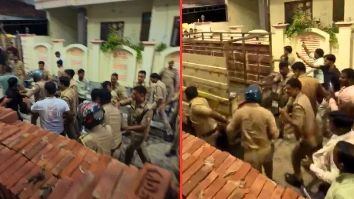 गोरखपुर हादसा: गोदाम के मलबे में मिला मजदूर का कंकाल, इलाके में फैली सनसनी