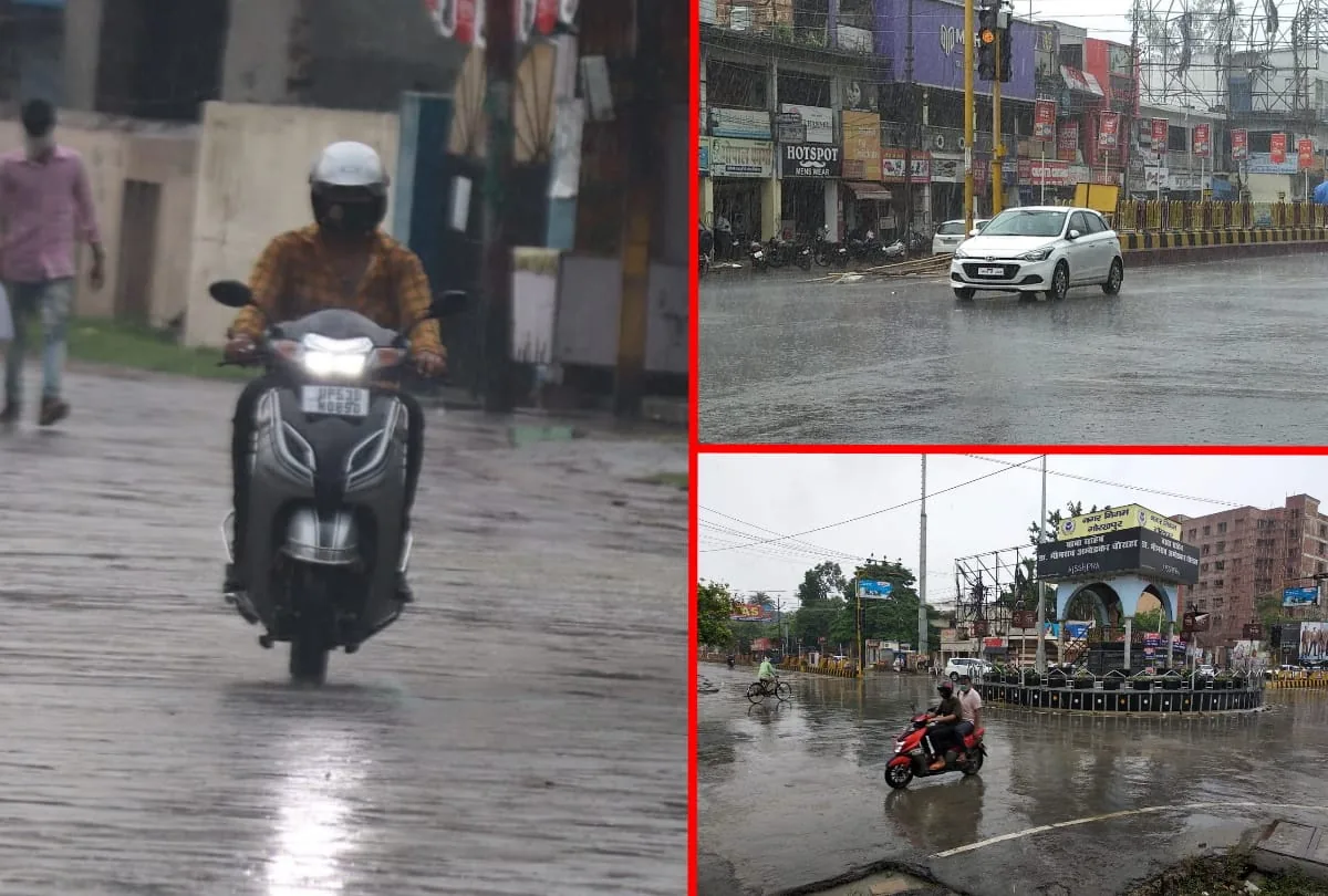 मौसम का यूटर्न: गोरखपुर और पूर्वांचल में झमाझम बारिश से पारा लुढ़ककर 24.4 डिग्री पर आया, 19 वर्षों का रिकॉर्ड टूटा