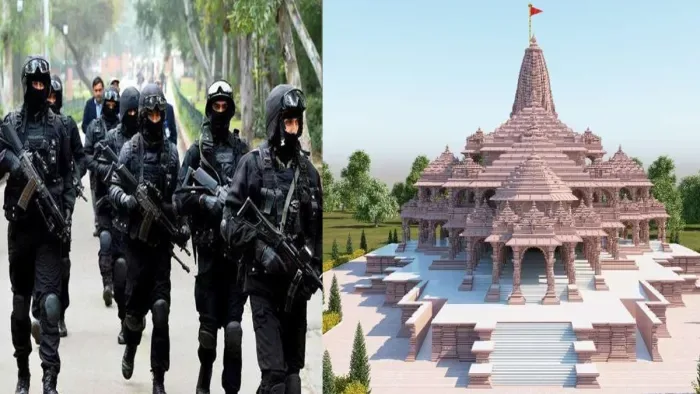 सुरक्षा व्यवस्था मजबूत: राम मंदिर की सुरक्षा के लिए स्थायी रूप से तैनात हुई एनएसजी