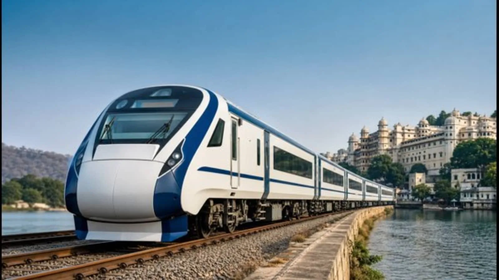उदयपुर और सूरत के बीच जल्द दौड़ेगी आधुनिक वंदे भारत एक्सप्रेस: 690 किलोमीटर का सफर महज 7.5 घंटे में होगा पूरा, व्यापार और पर्यटन को मिलेगी नई रफ्तार