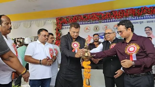 खेल महोत्सव का आगाज: हजारीबाग के पदमा में सांसद खेल महोत्सव की हुई भव्य शुरुआत