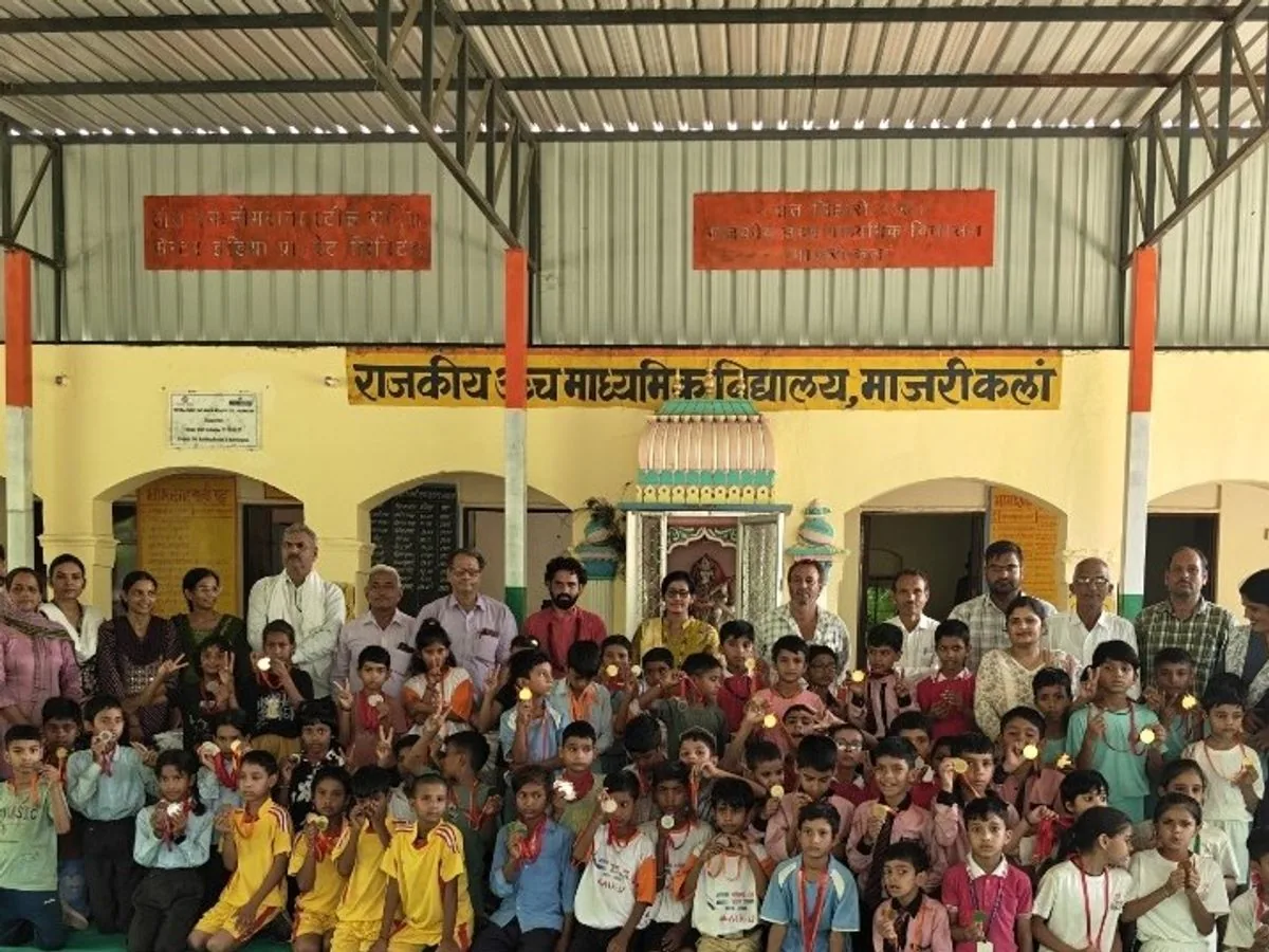 खेल प्रतियोगिता: माजरीकलां के सरकारी स्कूल में 155 छात्रों ने दिखाया दम, विजेताओं को मिले मेडल
