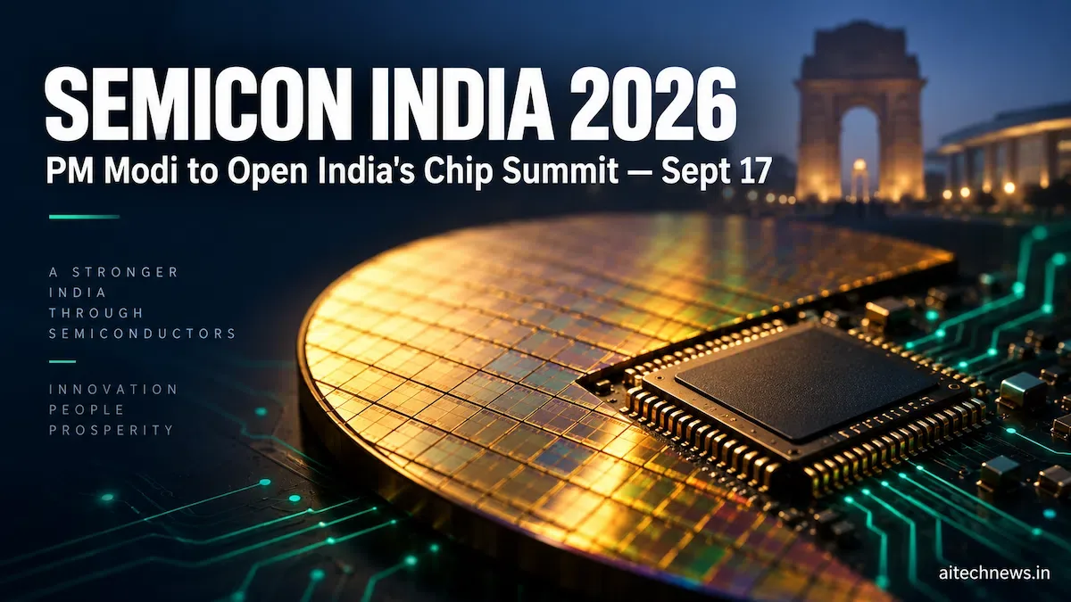 सेमीकंडक्टर हब: सेमीकॉन इंडिया 2026 में पीएम मोदी ने रखा देश का दृष्टिकोण