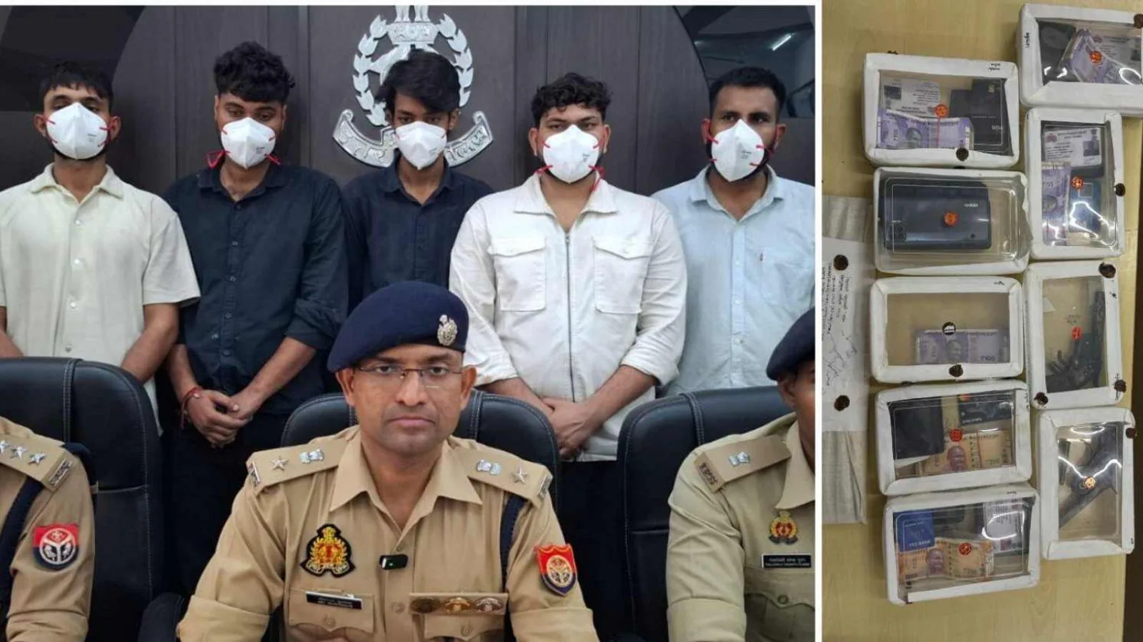 बड़ी कार्रवाई: लखनऊ में कारोबारी का अपहरण कर वसूली करने वाले 6 आरोपी गिरफ्तार
