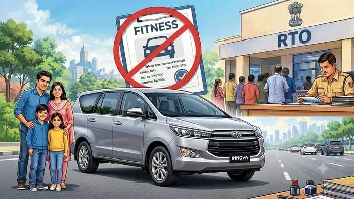 राहत का निर्णय: निजी सात-नौ सीटर वाहनों को फिटनेस जांच से छूट