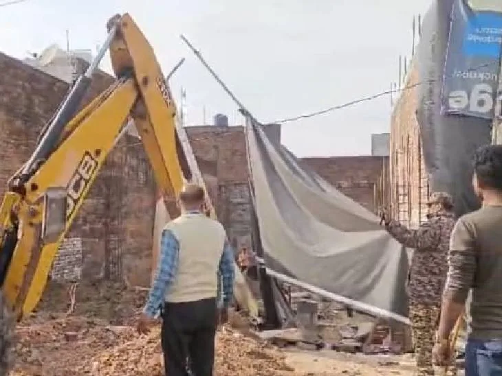 बड़ी कार्रवाई: लखनऊ के रहमानपुर में नगर निगम ने पांच करोड़ की जमीन कराई कब्ज़ा मुक्त