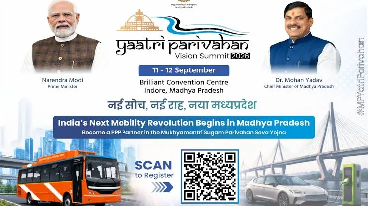 मोबिलिटी क्रांति: इंदौर के ब्रिलियन कन्वेंशन सेंटर में यात्री परिवहन शिखर सम्मेलन शुरू