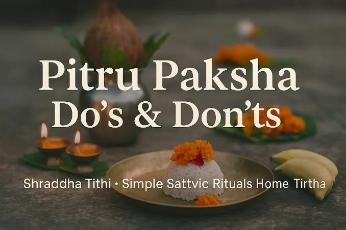 धार्मिक नियम: पितृ पक्ष के दौरान खानपान और बाल कटवाने के जरूरी निर्देश