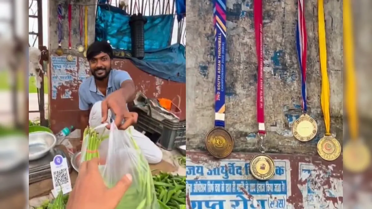 भावुक कहानी: झारखंड के एक एथलीट का वीडियो हुआ वायरल, देश के लिए चार स्वर्ण पदक जीतने के बाद अब बेच रहे हैं सब्जी