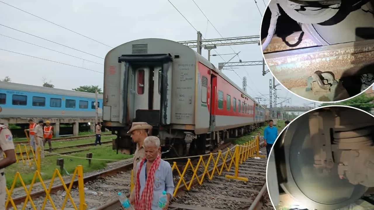 रेल हादसा: बिहार-महानंदा एक्सप्रेस के इंजन समेत 2 कोच पटरी से उतरे, दिल्ली-पटना रूट बाधित