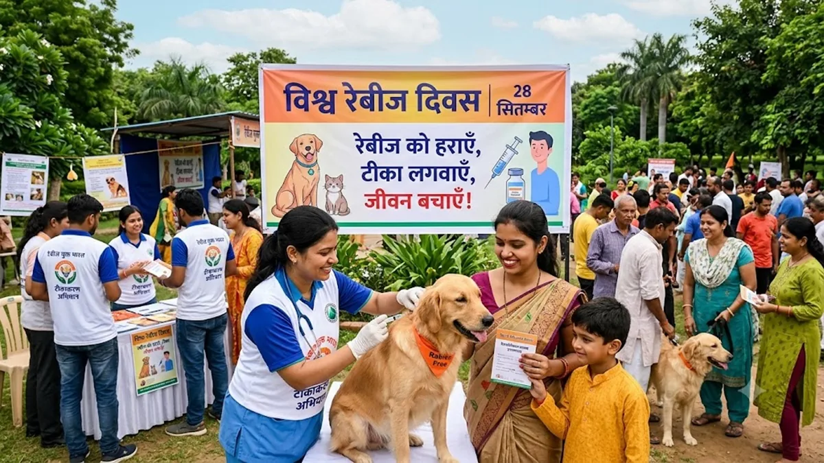 विश्व रेबीज दिवस: स्वास्थ्य और टीकाकरण को लेकर जागरूकता अभियान का आयोजन