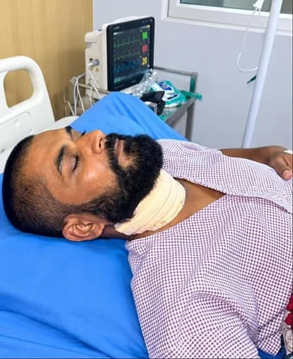 खतरनाक मांझा हादसा: लखनऊ में प्रॉपर्टी डीलर का गला कटा, दस टांके लगे