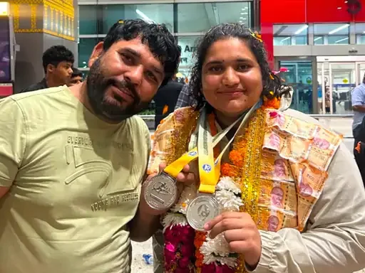 खेल जगत की उपलब्धि: देवली की वर्षा ने एशियाई डेफ चैंपियनशिप में जीते दो रजत