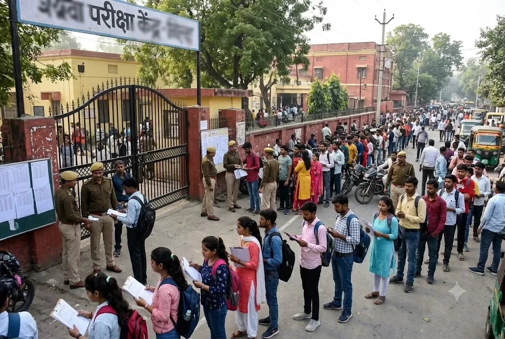 यूपी पीईटी परीक्षा: प्रदेश के 60 जिलों में कड़ी सुरक्षा के बीच आज हो रहा आयोजन