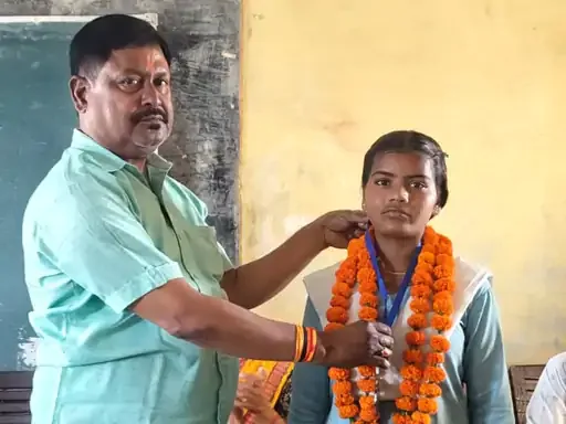 कबड्डी प्रतियोगिता: प्रदेश स्तर पर नेहा ने हासिल किया दूसरा स्थान