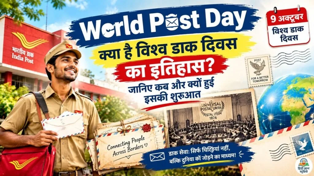 विश्व डाक दिवस 2026: वैश्विक स्तर पर डाक सेवाओं की भूमिका और महत्व का जश्न