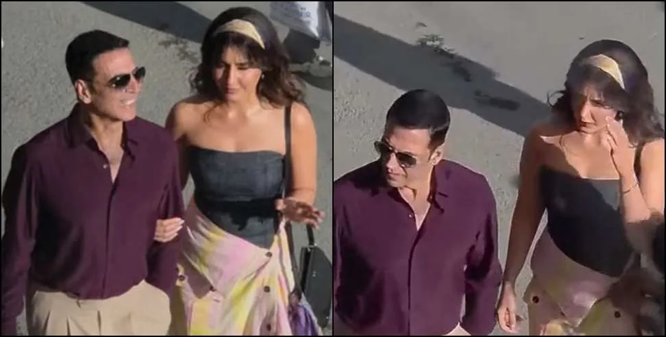 ऋषिकेश में फिल्म शूटिंग: अक्षय कुमार और राशि खन्ना सिंगटॉली पुल पर दिखे