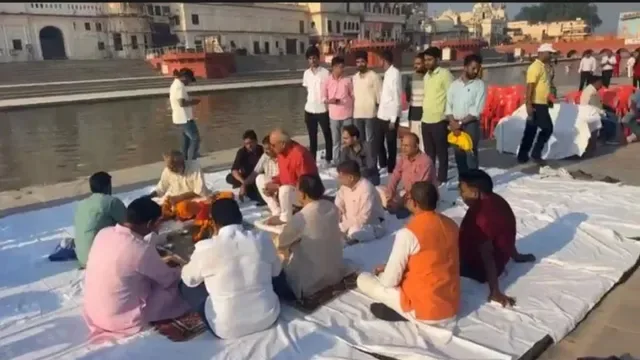 दीपावली की तैयारियां: अयोध्या में भव्य आयोजन की शुरुआत के लिए भूमि पूजन संपन्न