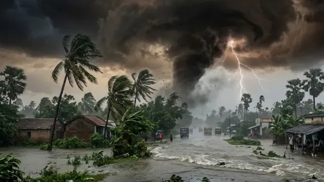 बिहार पर चक्रवात का खतरा: अर्नब तूफान के कारण तेज हवाओं और भारी बारिश का अलर्ट