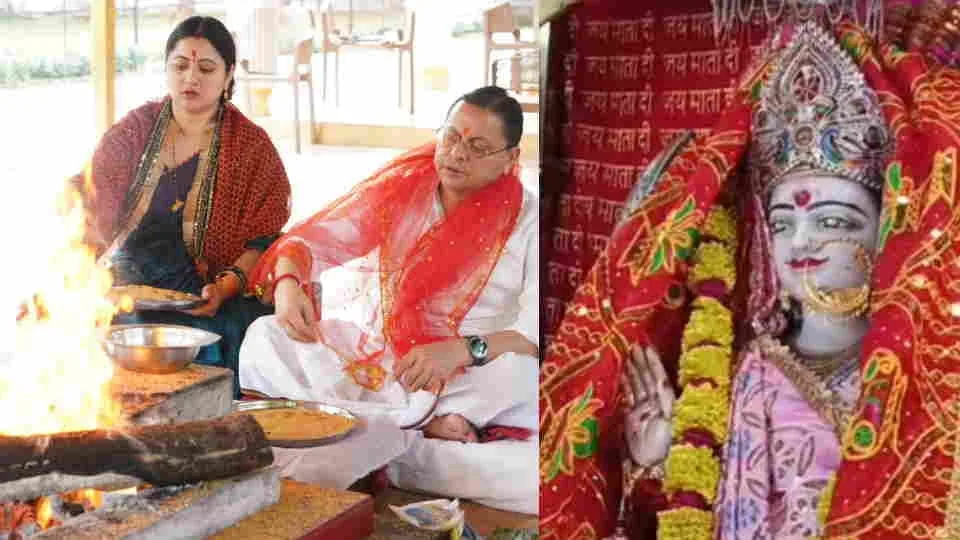 शारदीय नवरात्र आरंभ: उत्तराखंड के मंदिरों में उमड़े श्रद्धालु, सीएम धामी ने की पूजा-अर्चना