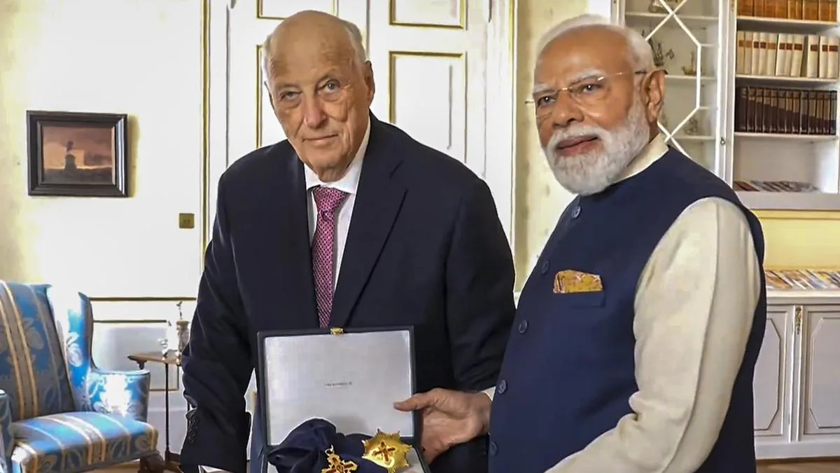 राजनयिक सम्मान: नॉर्वे ने प्रधानमंत्री नरेंद्र मोदी को दिया सर्वोच्च नागरिक सम्मान