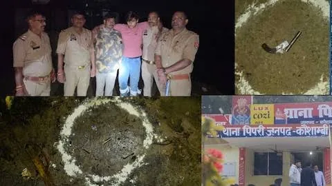 मुठभेड़ में गिरफ्तारी: पुलिस पर गोली चलाने वाला पटाखा फैक्ट्री विस्फोट का आरोपी दबोचा गया