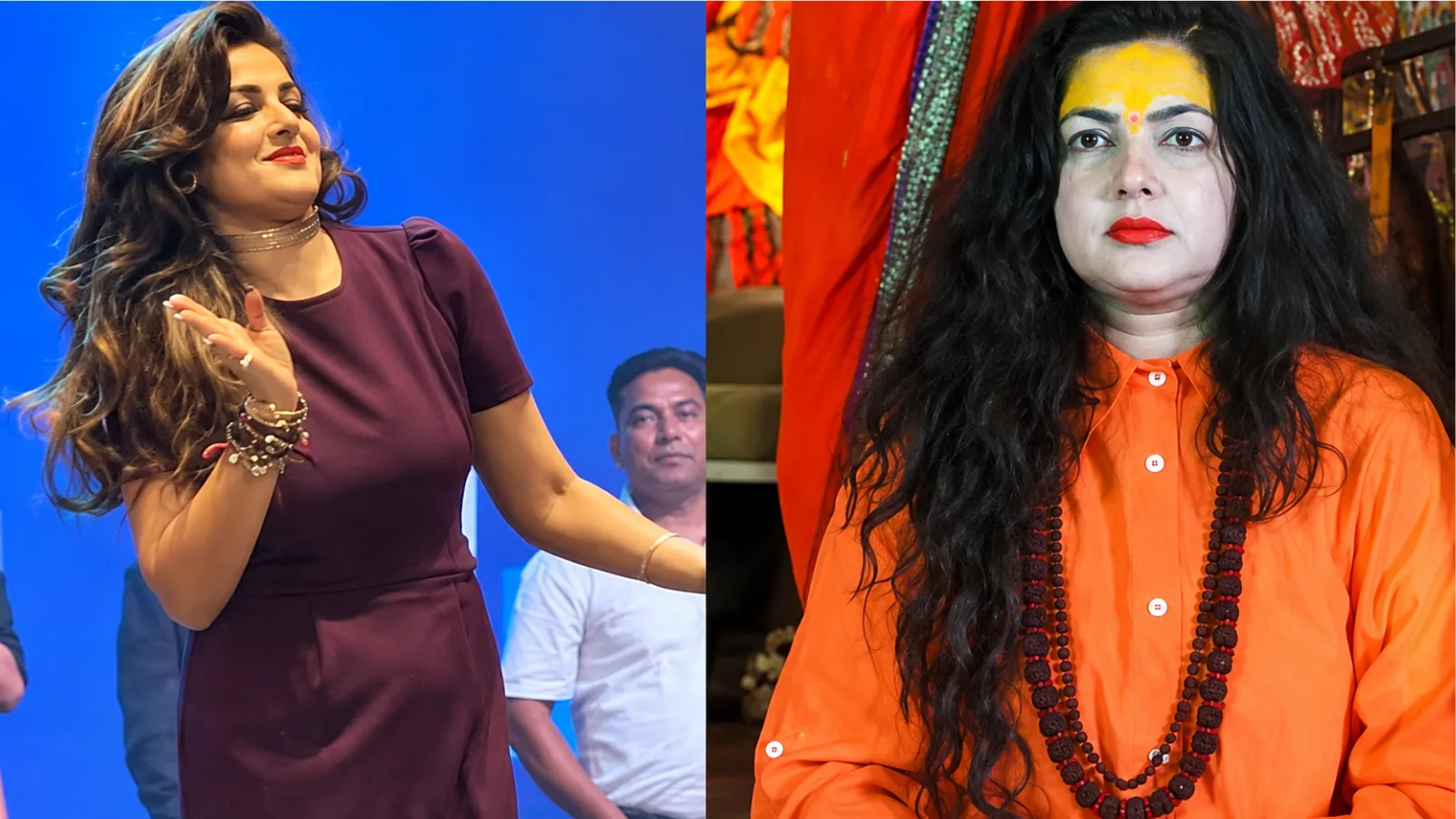 ममता कुलकर्णी का नया रूप: संन्यासिनी का चोला छोड़कर पुराने गाने पर किया नृत्य