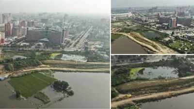 बढ़ता जलस्तर: लखनऊ के निचले इलाकों में गोमती नदी के कारण बाढ़ जैसे हालात