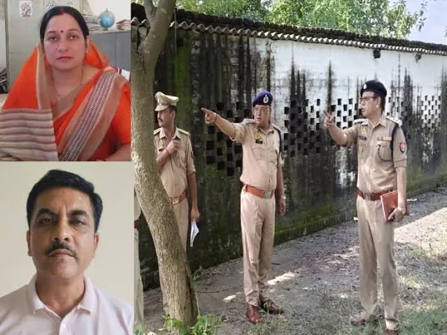 सुल्तानपुर में खूनी वारदात: स्कूल परिसर में शिक्षक दंपती की फावड़े और कुल्हाड़ी से निर्मम हत्या