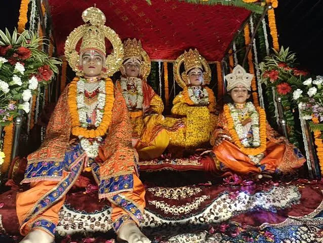 राम बारात का आयोजन: गोरखपुर के बर्डघाट में प्रभु श्रीराम और सीता का विवाह संपन्न