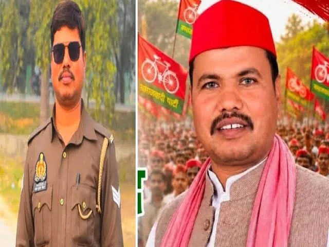 राजनीतिक सक्रियता पर कार्रवाई: सपा के मंच पर दिखने वाला सिपाही निलंबित