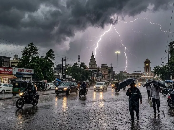 मौसम अलर्ट: बरेली में आंधी और भारी बारिश की चेतावनी