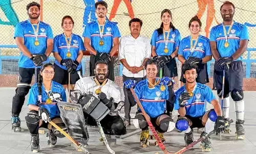 मथुरा में खेल का उत्साह: रोलर हॉकी ट्रायल में 60 खिलाड़ियों ने लिया हिस्सा