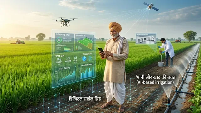 डिजिटल ग्रिड मैपिंग: हरियाणा के 6 जिलों में एआई से तय होगी खेतों की जरूरत