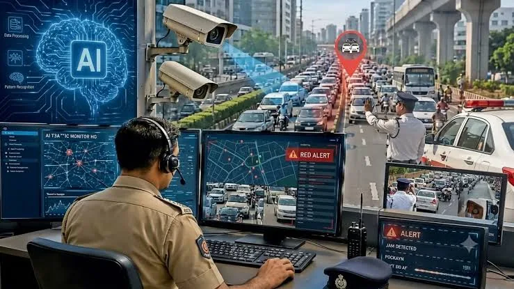 आर्टिफिशियल इंटेलिजेंस का कमाल: नोएडा की सड़कों पर अब जाम की मिलेगी सटीक जानकारी