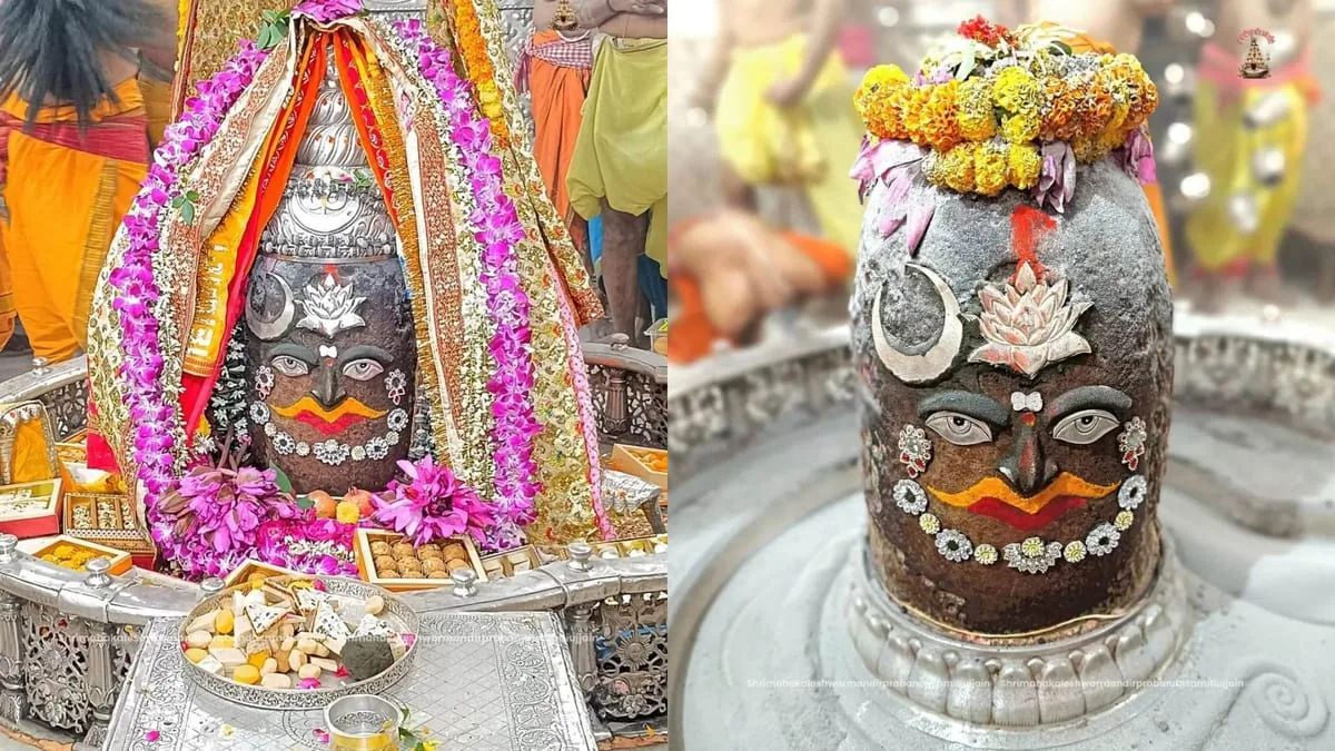 महाकाल का शृंगार: भांग और बेलपत्र से सजे बाबा, भस्म आरती में उमड़े भक्त