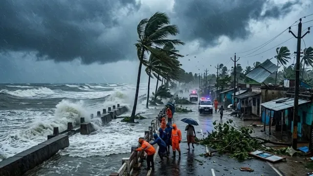 चक्रवाती तूफान अर्नब: बंगाल की खाड़ी से उठा तूफान आंध्र तट से टकराया, उत्तर प्रदेश में प्रभाव पर स्थिति स्पष्ट